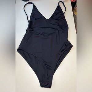 Topshop One Piece Swimsuit - Black sz 10